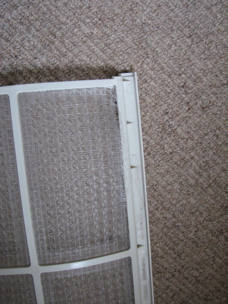 Window AC filter