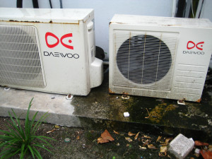 Check your air conditioner for maintenance.