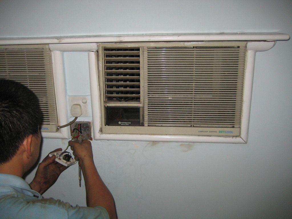 AC thermostat repair.