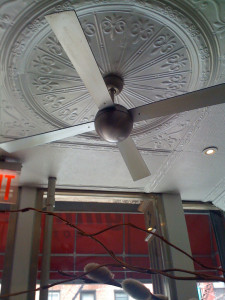 Ceiling fan...